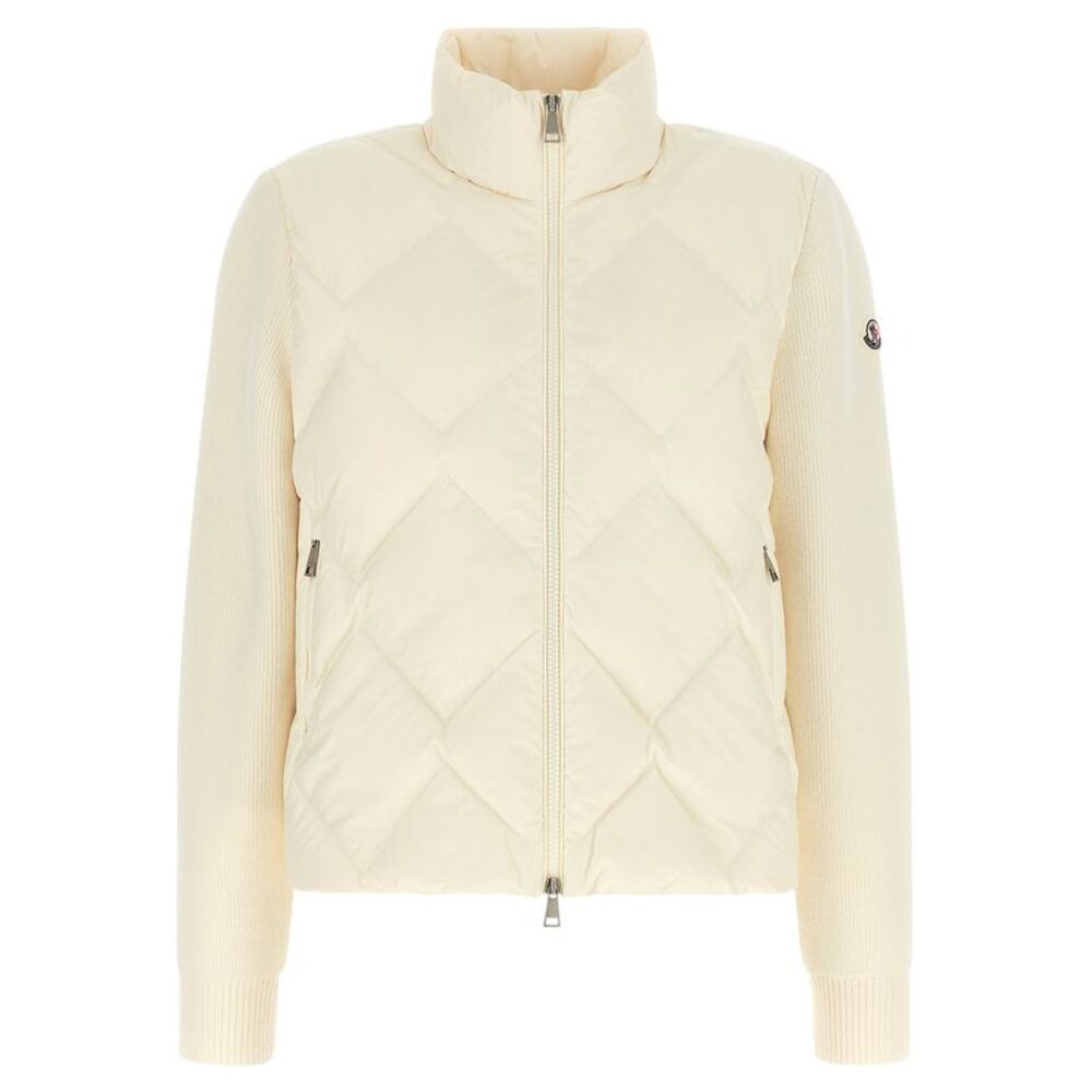 Moncler White Polyester Women's Cardigan
